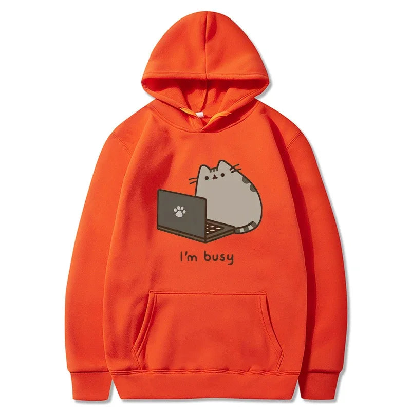 Tobias – Kapuzenpullover mit niedlichem Katzenmotiv