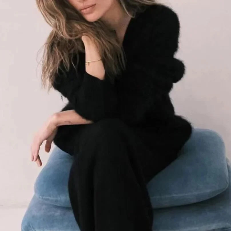 Rachael – Eleganter Damen-Cardigan mit langen Ärmeln