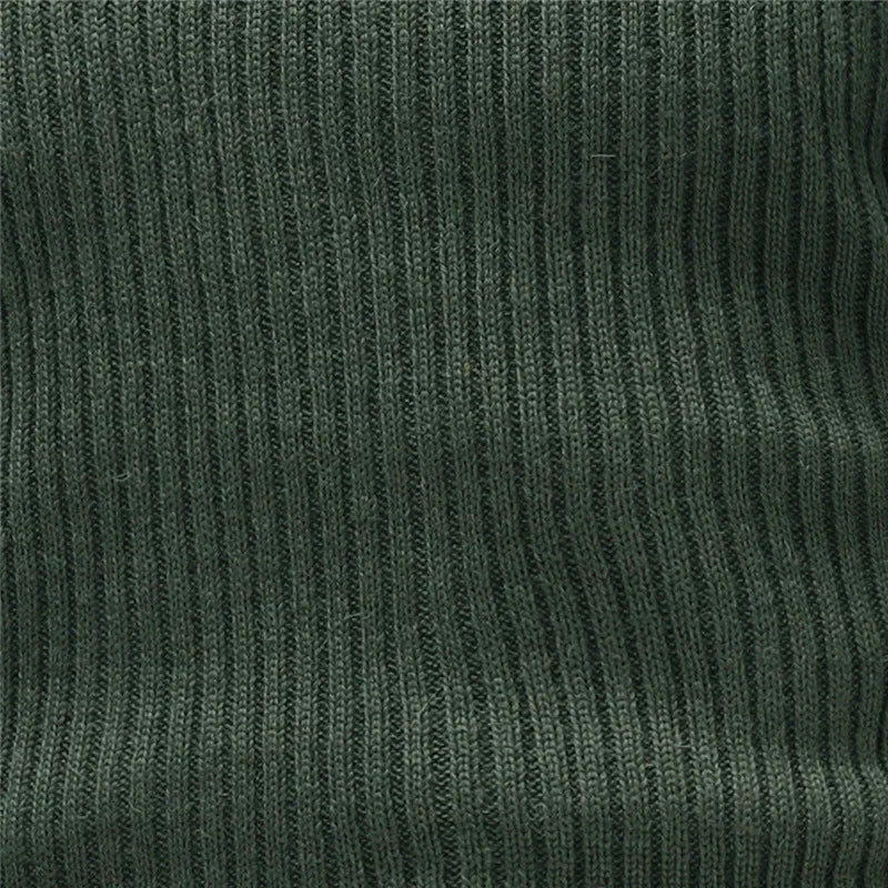 Herren Pullover im Militärstil – Rippenstrick, V-Ausschnitt, ideal für Outdoor und Alltag