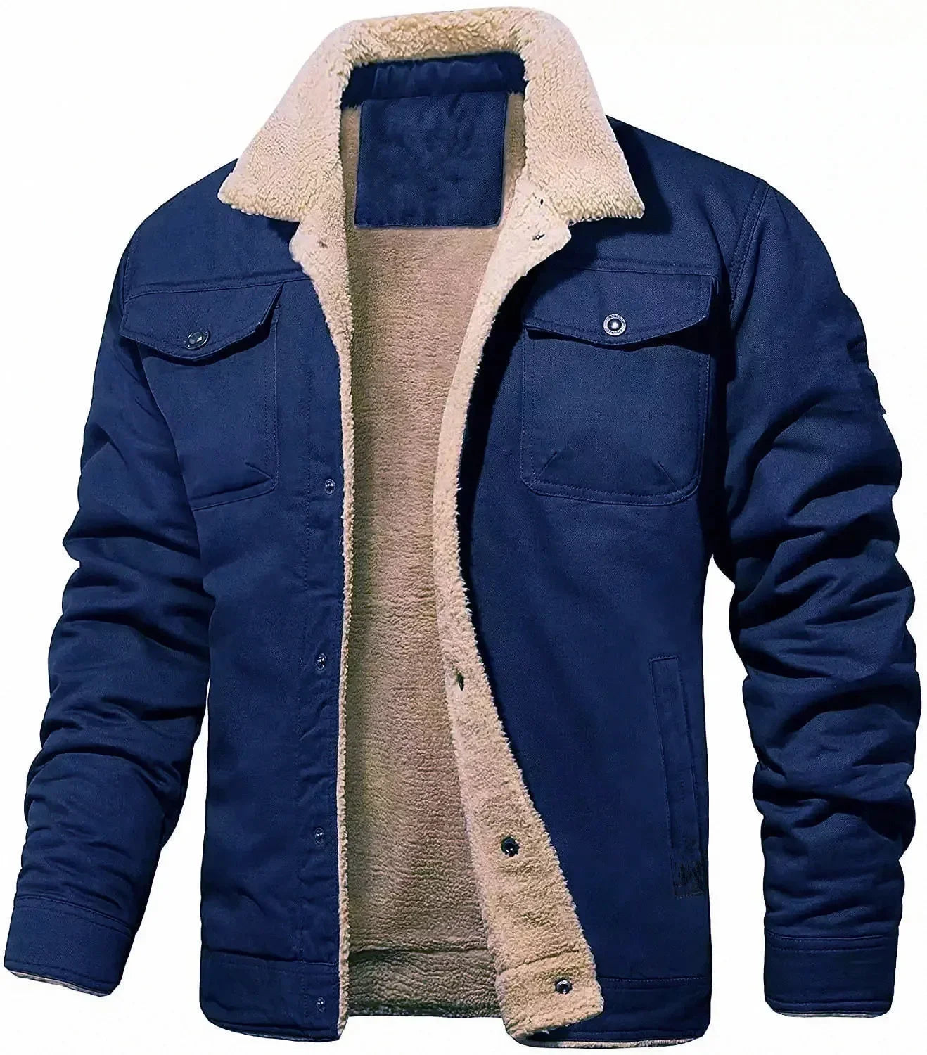 Leonard – Faltkragen Jacke für Herren