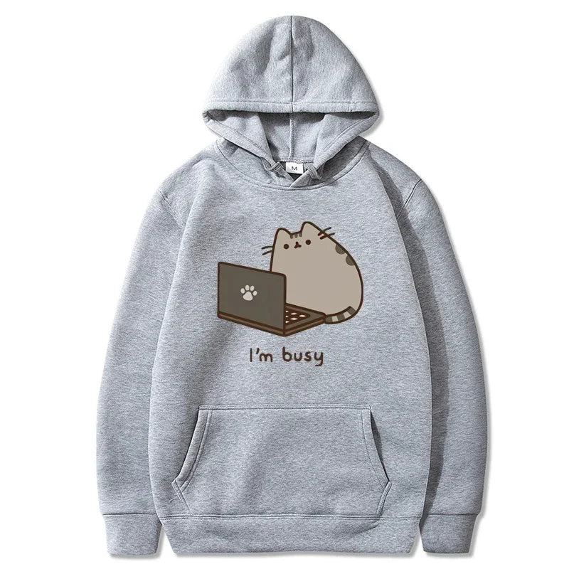 Tobias – Kapuzenpullover mit niedlichem Katzenmotiv