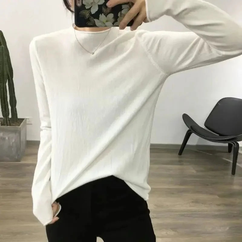 Damen Oversize Pullover – Lockerer Strickpullover im lässigen Stil für Herbst und Winter, ideal für Freizeit und Alltag