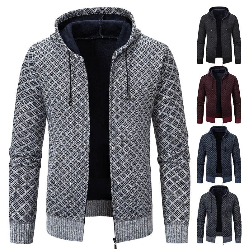 Anders - Warme Winter-Strickjacke für Herren