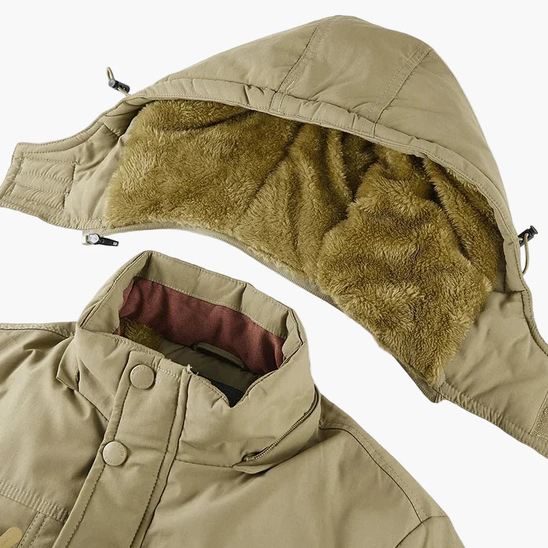 Herren Winter Outdoor Parka – Warme Kapuzenjacke für Freizeit und Abenteuer