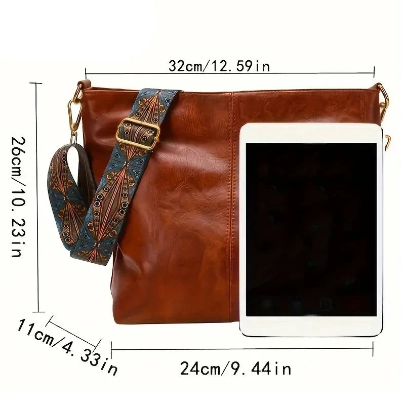 Laura - Stilvolle Schultertasche mit Großem Fassungsvermögen