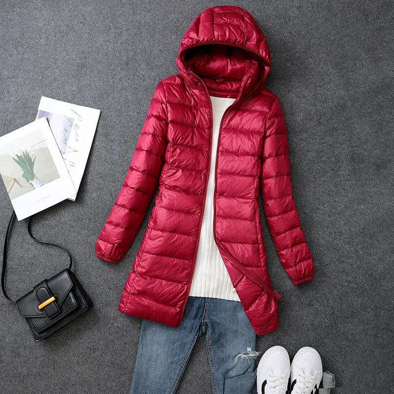 Elena - Daunenmantel für Damen