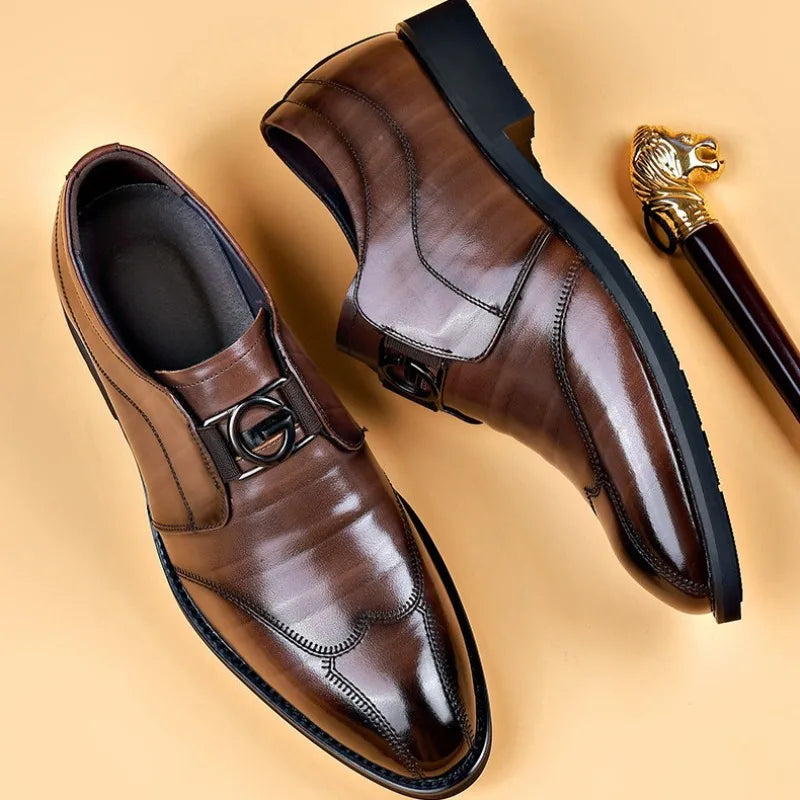 Martin – Klassische atmungsaktive Lederschuhe für Herren