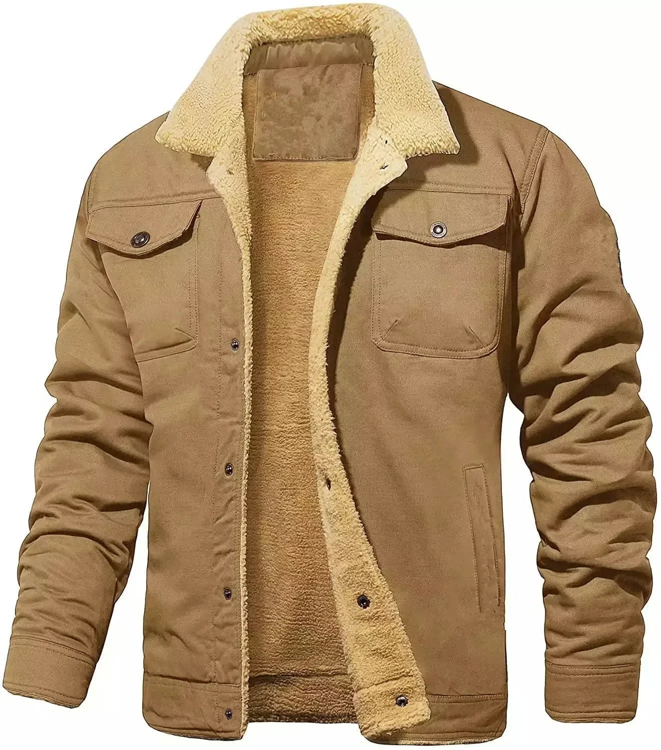 Leonard – Faltkragen Jacke für Herren