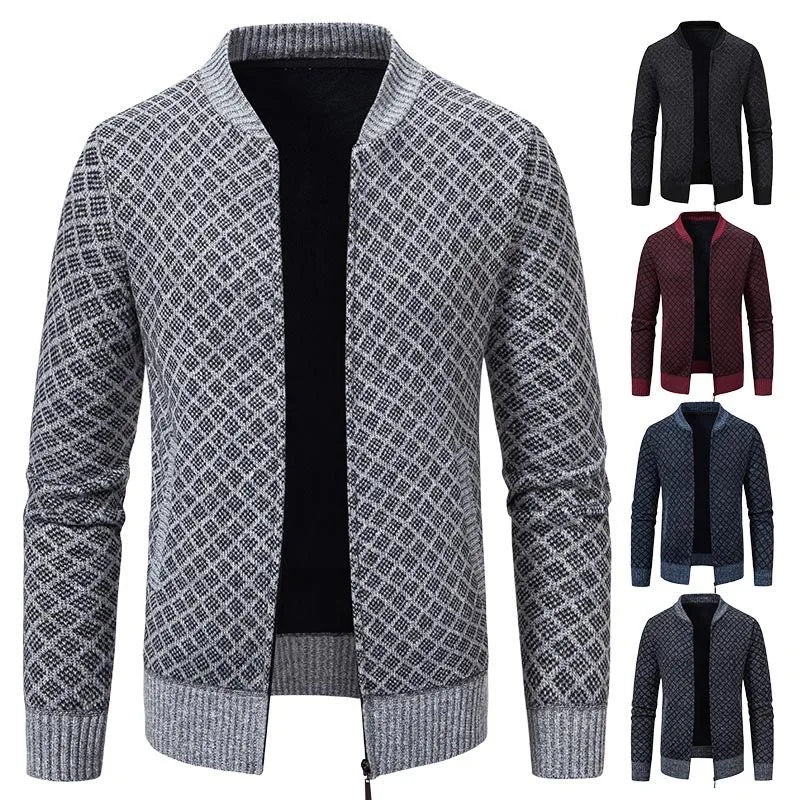Anders - Warme Winter-Strickjacke für Herren