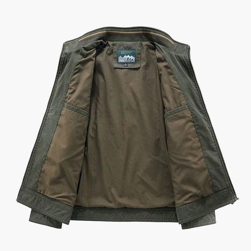 Herren Freizeitjacke im lässigen Stil – Perfekt für Alltag und Outdoor