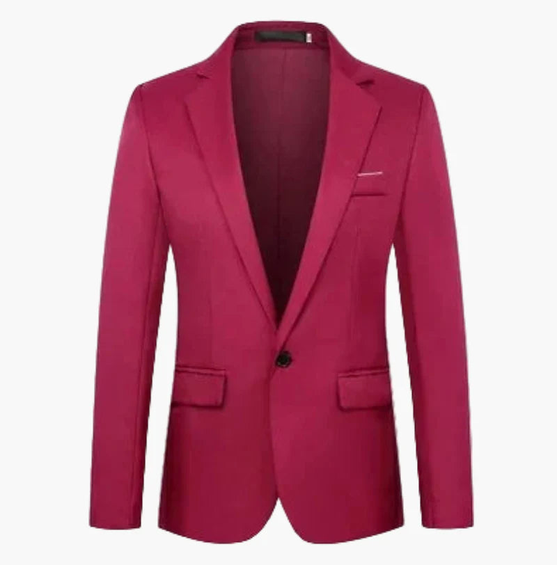 Herren Business Sakko – Klassischer Einreiher Blazer, Modernes Design, Ideal für Büro und festliche Anlässe