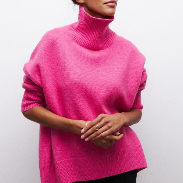 Sylvia - Rollkragenpullover für Damen