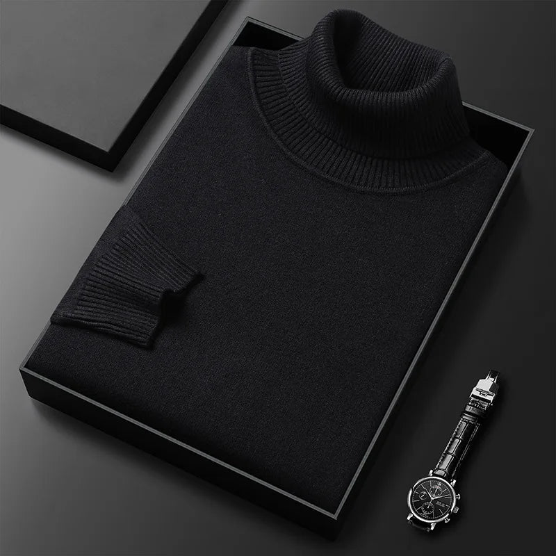Felix - Rollkragenpullover für Herren - Slim Fit, warm, für Herbst und Winter