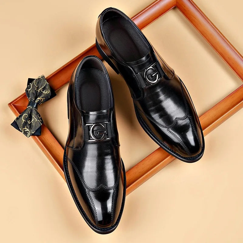 Martin – Klassische atmungsaktive Lederschuhe für Herren