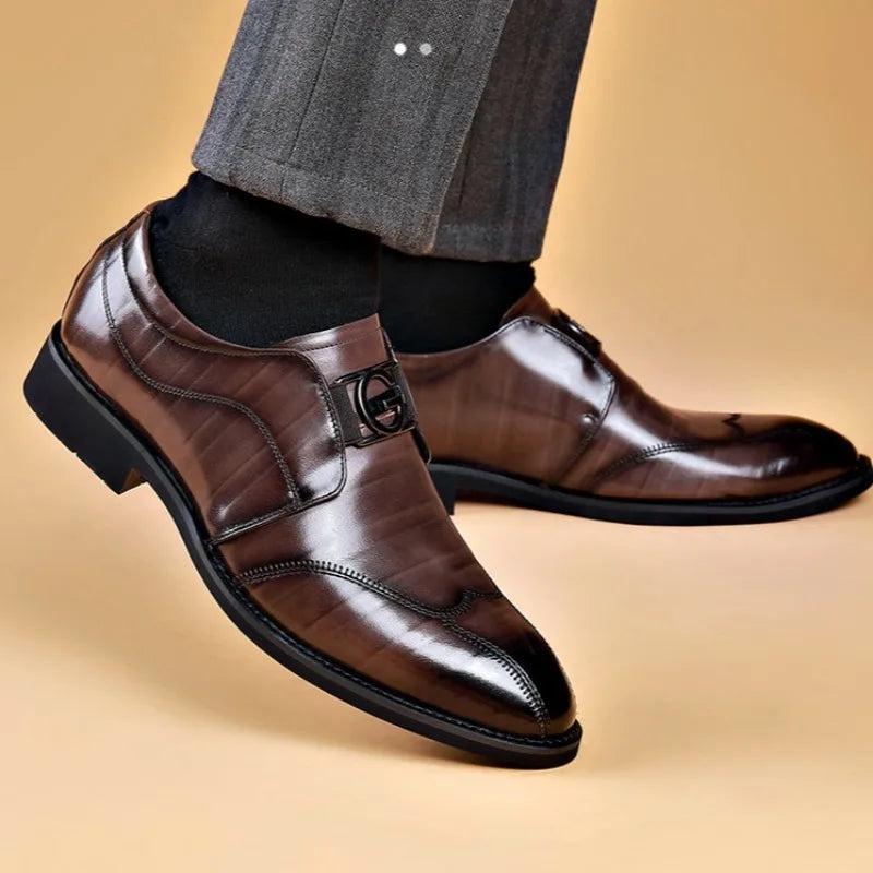 Martin – Klassische atmungsaktive Lederschuhe für Herren