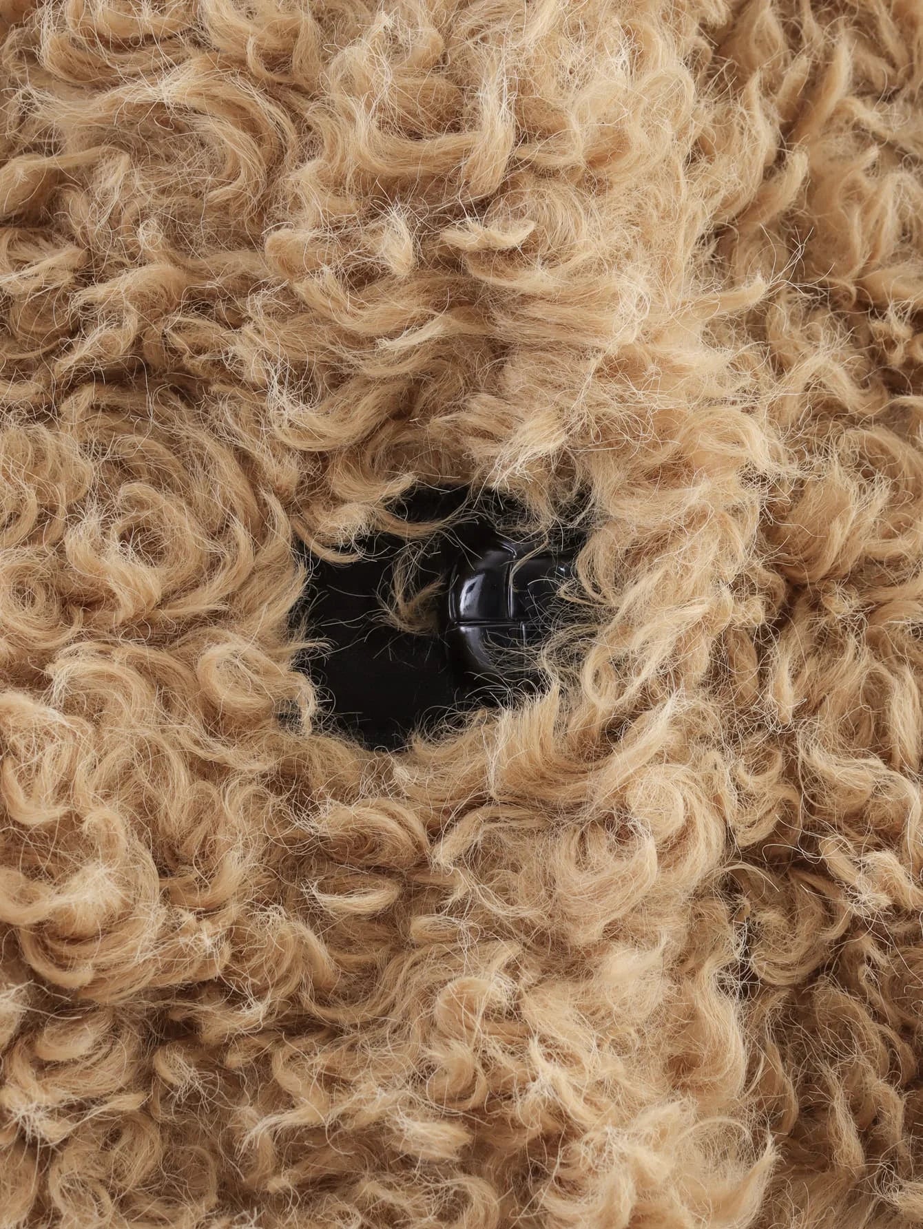 Damen Teddyfell Jacke Kurz Geschnitten – Modischer Lammfell-Look für Herbst & Winter