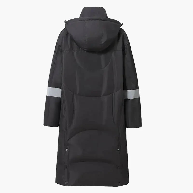Herren Wintermantel Lang Parka Modern Urban Style Outdoor