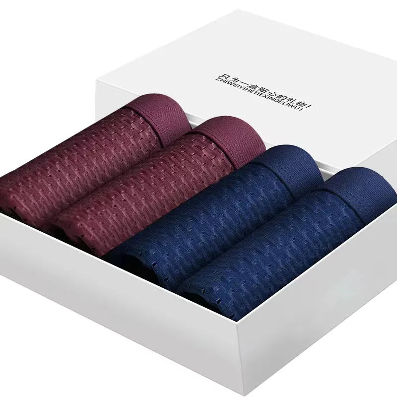 Maxim – Herren Unterwäsche Boxer Shorts im 4er-Pack