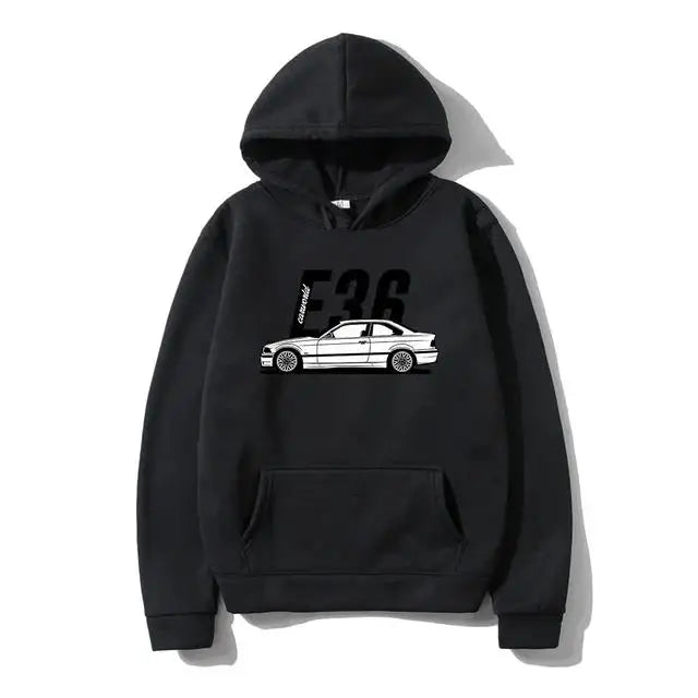 Robin – Hoodie mit sportlichem Auto-Design