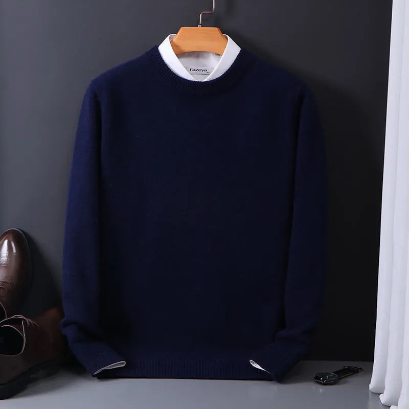 Andreas – Feinstrick-Pullover – Zeitlose Eleganz