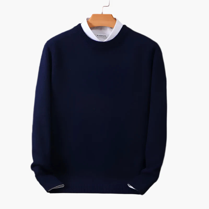 Herren Pullover Klassisch Business Casual – Stilvoller Strickpulli für Büro & Freizeit