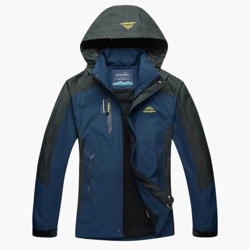 Damen Outdoor Wanderjacke mit Kapuze – Atmungsaktiv, Wind- & Wasserdicht, Ideal für Trekking & Camping