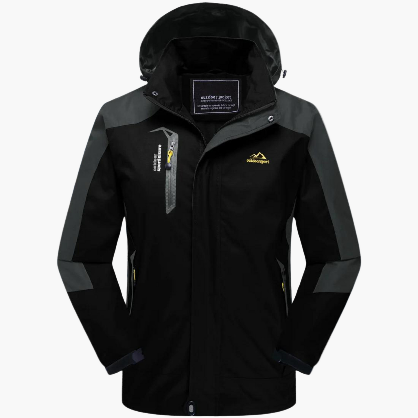 Damen Outdoor Wanderjacke mit Kapuze – Atmungsaktiv, Wind- & Wasserdicht, Ideal für Trekking & Camping
