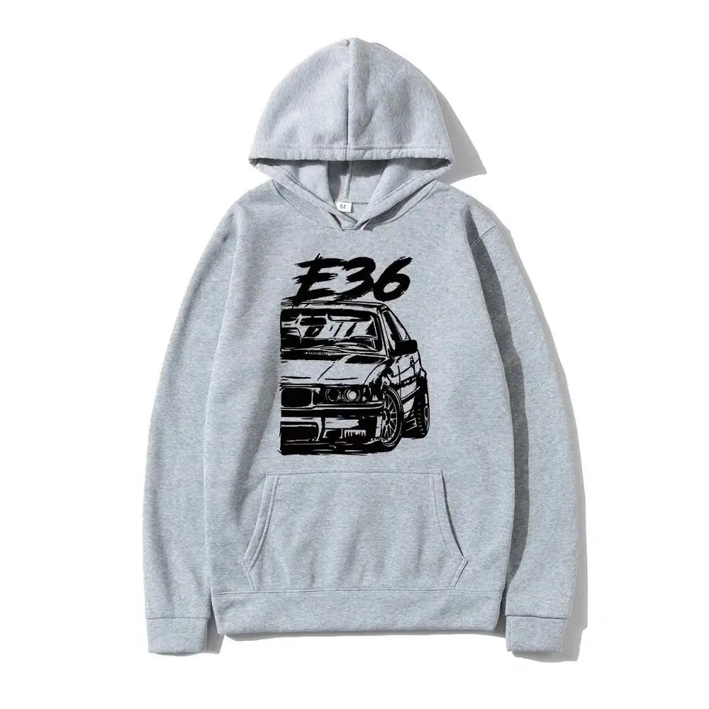 Robin – Hoodie mit sportlichem Auto-Design