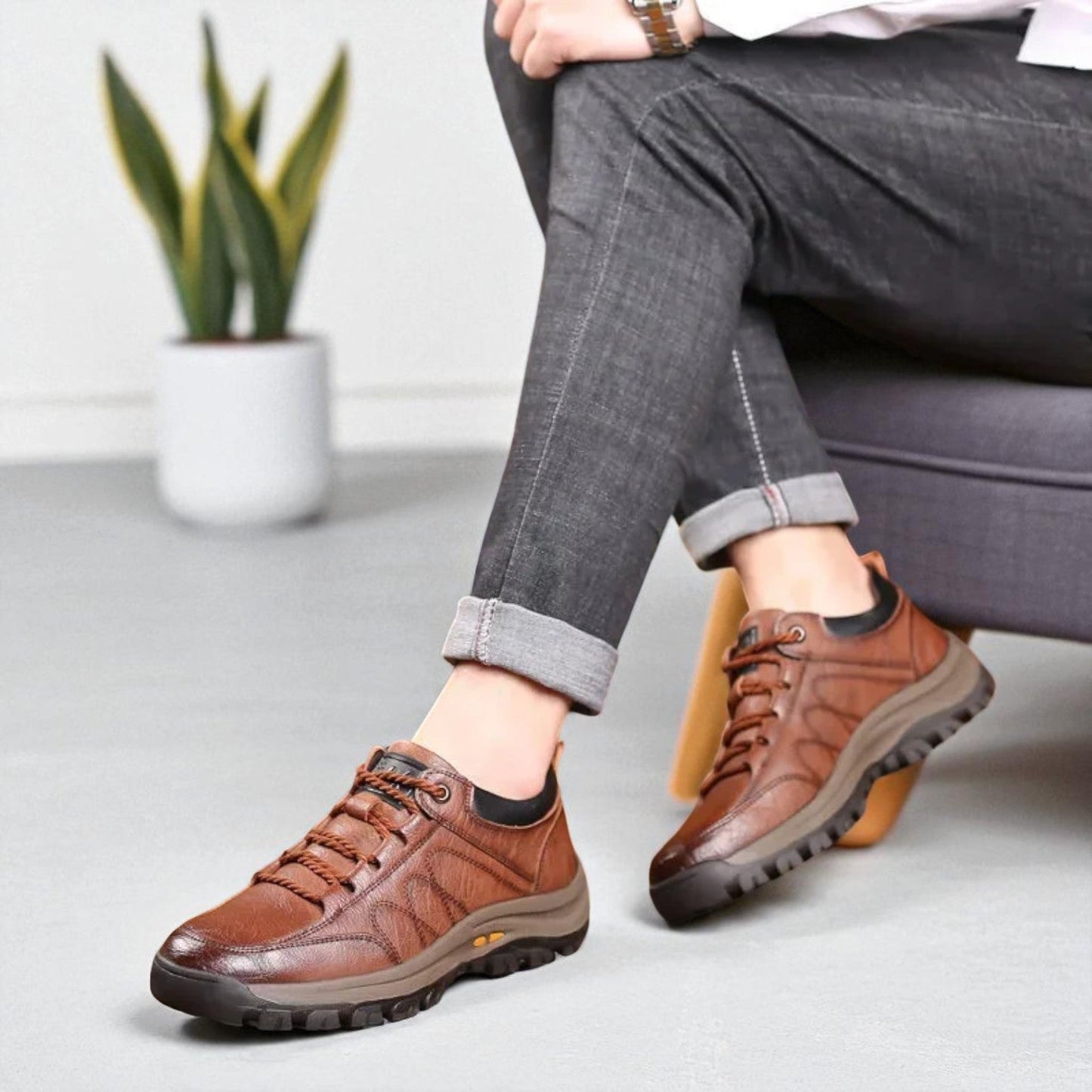 Herren Outdoor Wanderschuhe – Rutschfeste Trekking-Sneaker für Abenteuer & Alltag