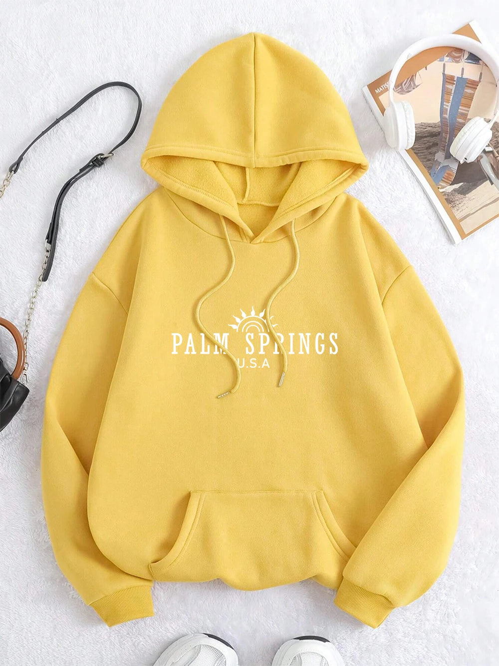 Charlie – Unisex Kapuzenpullover mit Printdesign