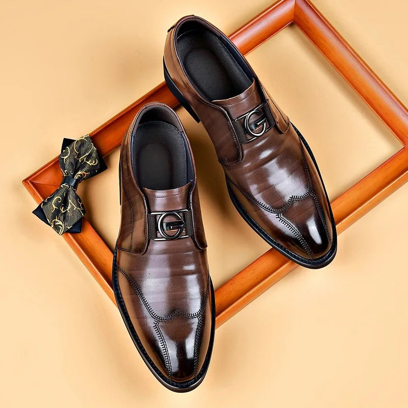 Martin – Klassische atmungsaktive Lederschuhe für Herren
