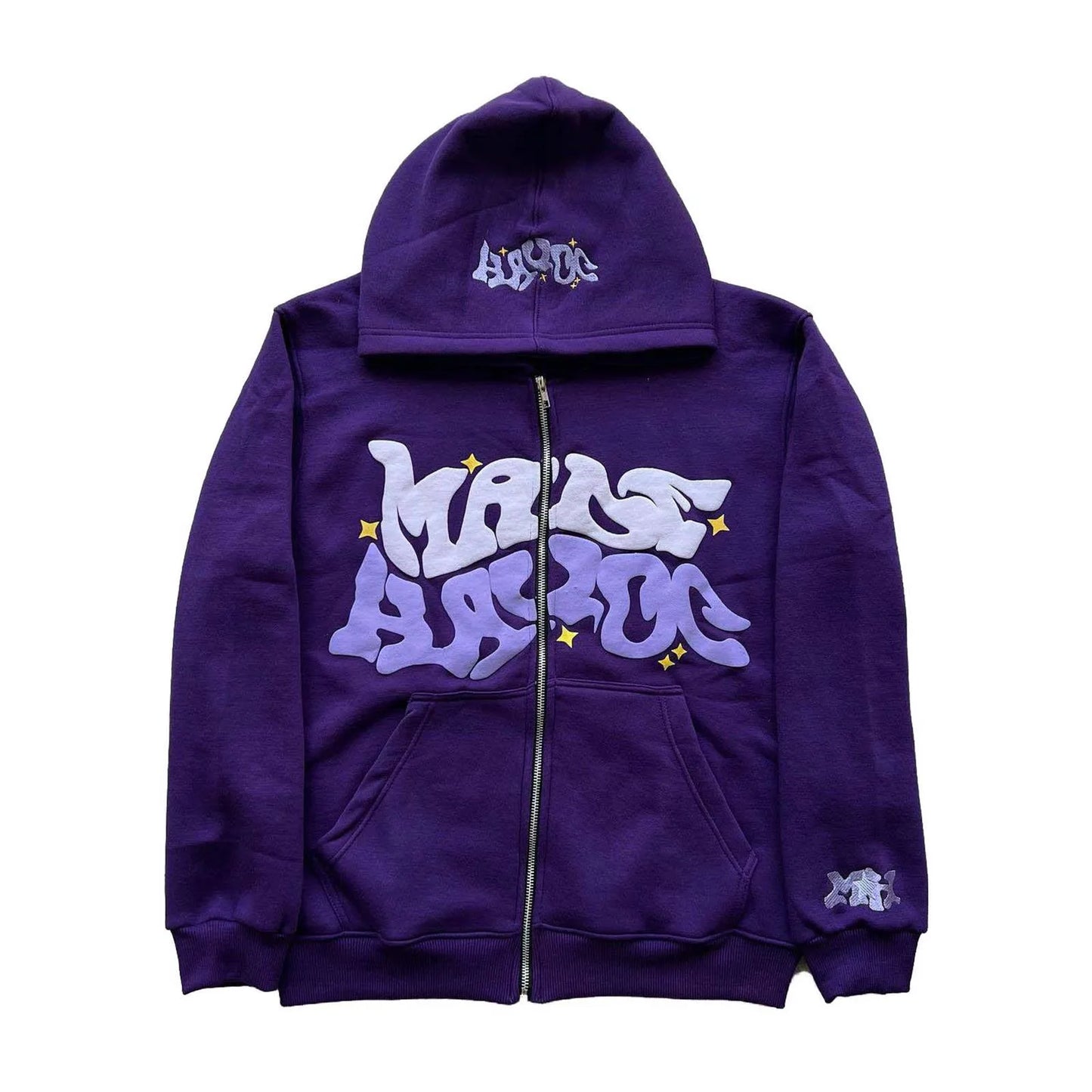 Max – Kapuzenjacke mit auffälligem Schriftzug-Design