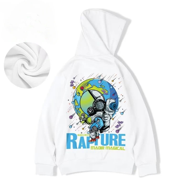 Lars – Kapuzenpullover mit Weltraum-Design