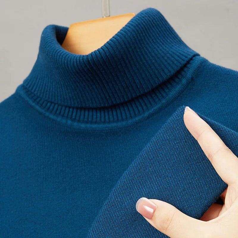 Felix - Rollkragenpullover für Herren - Slim Fit, warm, für Herbst und Winter