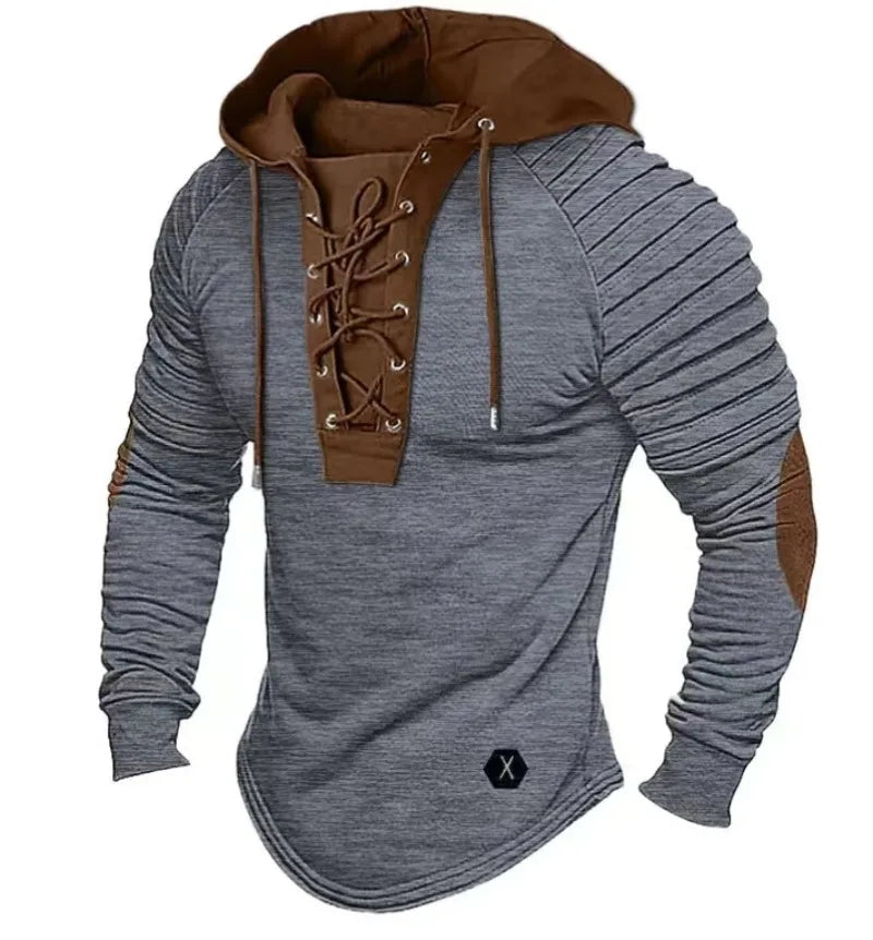 Raymond – Lässiges Langarmshirt mit Kapuze für Herren