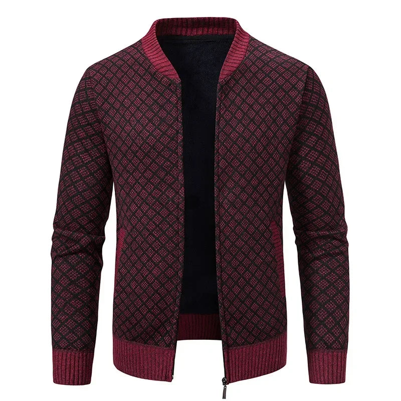 Anders - Warme Winter-Strickjacke für Herren