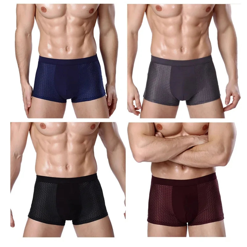 Maxim – Herren Unterwäsche Boxer Shorts im 4er-Pack