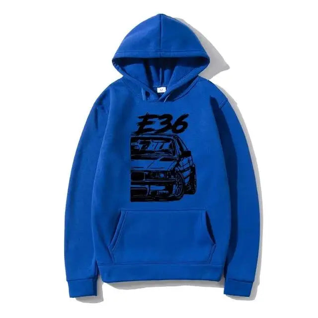 Robin – Hoodie mit sportlichem Auto-Design