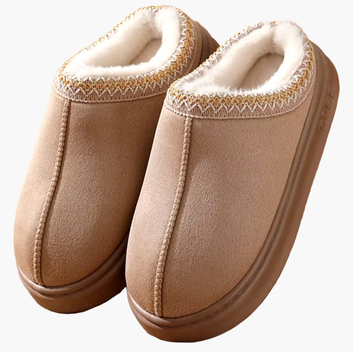 Herren Hausschuhe – Bequeme Winter Pantoffeln mit Warmfutter und rutschfester Sohle für Zuhause