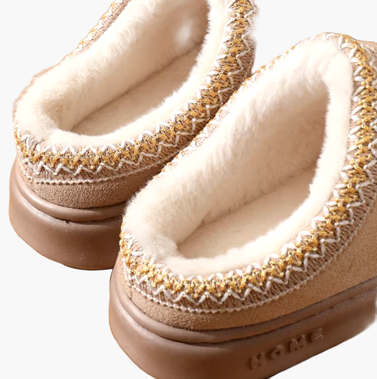 Herren Hausschuhe – Bequeme Winter Pantoffeln mit Warmfutter und rutschfester Sohle für Zuhause