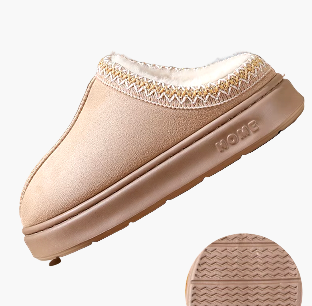 Herren Hausschuhe – Bequeme Winter Pantoffeln mit Warmfutter und rutschfester Sohle für Zuhause