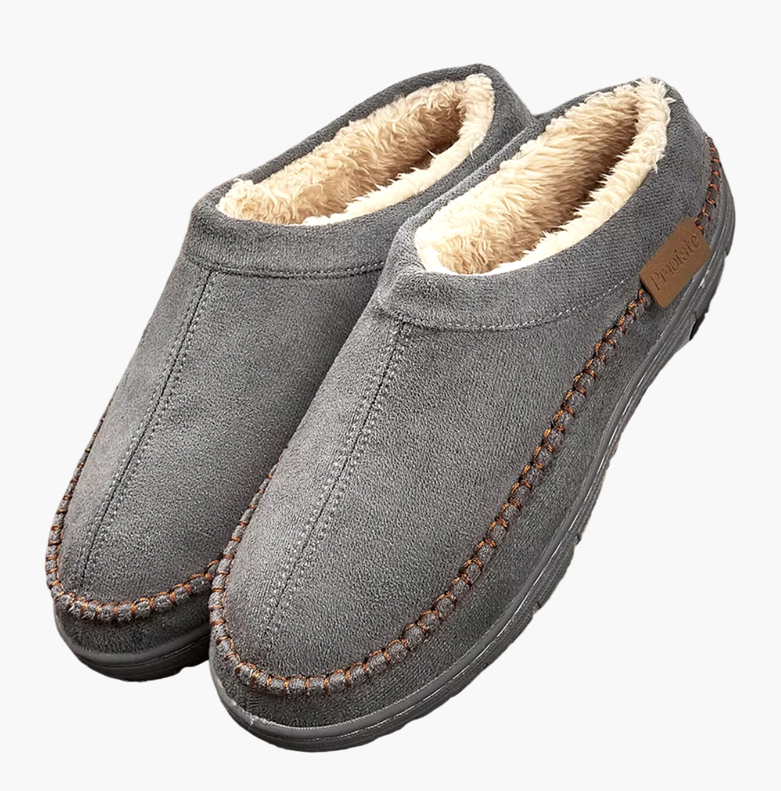 Herren Hausschuhe mit Memory Foam – Kuschelige Slipper für drinnen und draußen