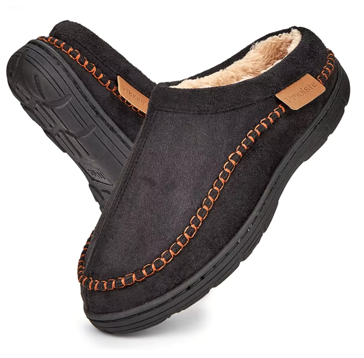 Herren Hausschuhe mit Memory Foam – Kuschelige Slipper für drinnen und draußen