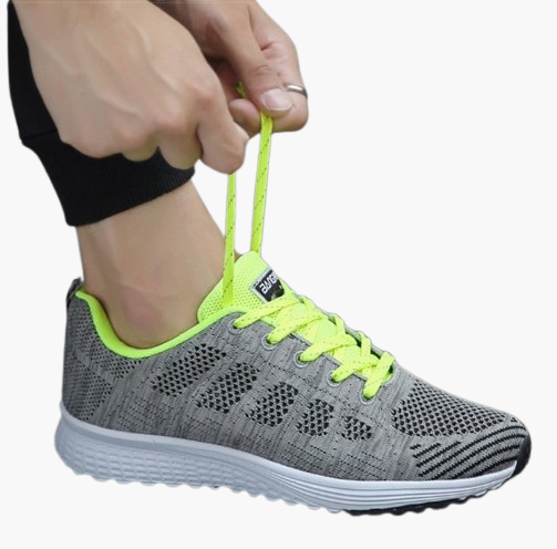 Damen Sneaker Leicht Atmungsaktiv Bequeme Laufschuhe für Alltag und Sport