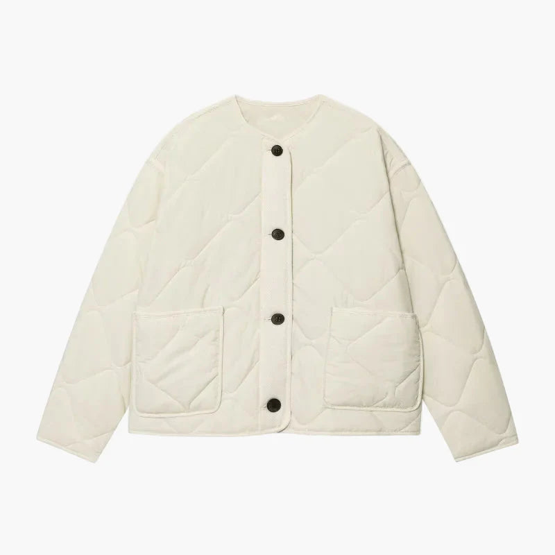 Damen Steppjacke – Modischer Cardigan-Stil für Alltag und Freizeit