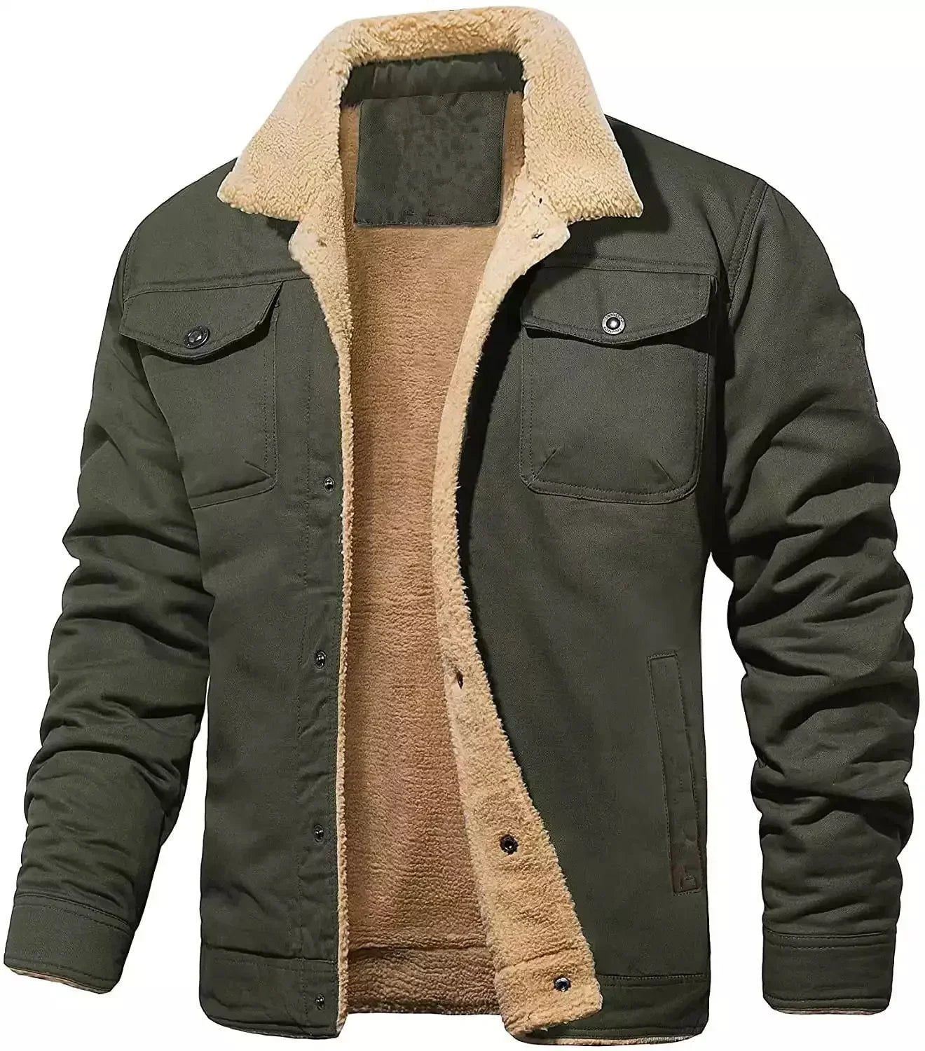Leonard – Faltkragen Jacke für Herren