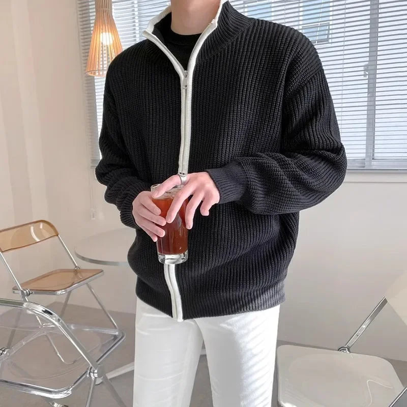 Oliver – Strickjacke mit Reißverschluss