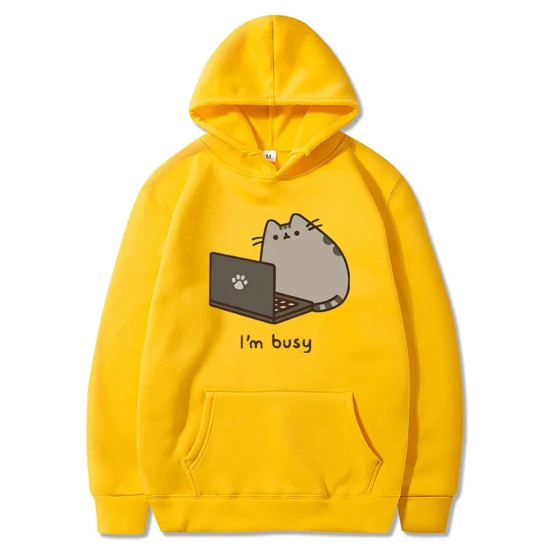 Tobias – Kapuzenpullover mit niedlichem Katzenmotiv
