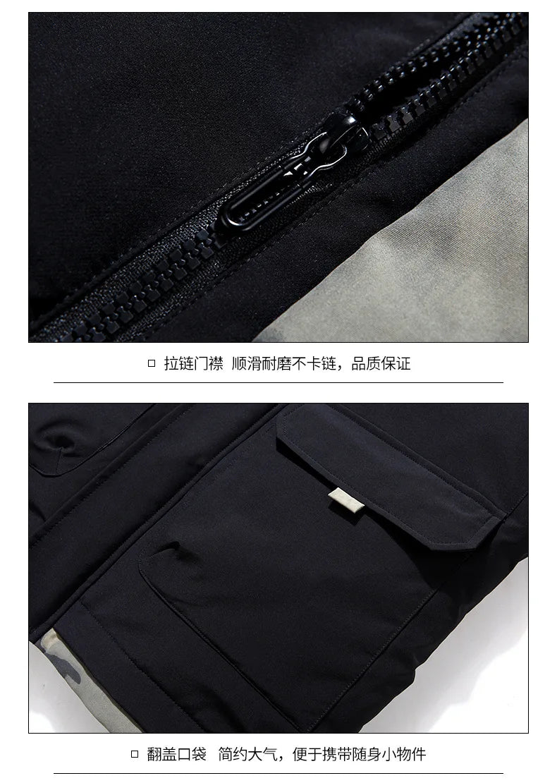 Gregory – Warme Herrenparka aus Baumwolle mit Kapuze