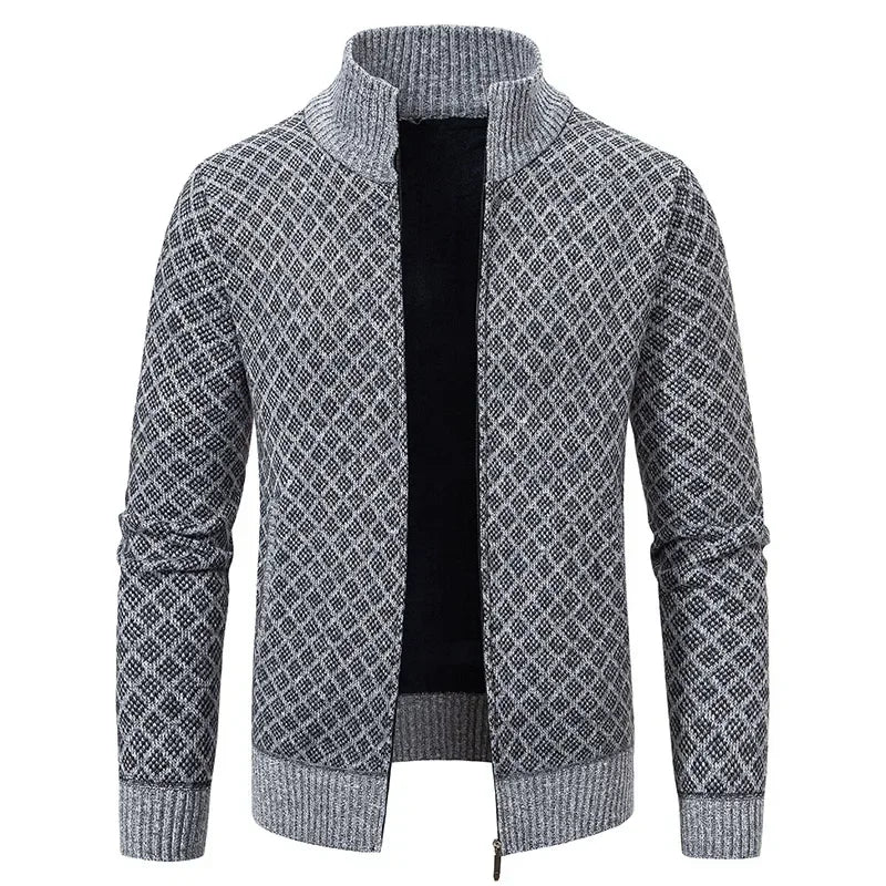 Anders - Warme Winter-Strickjacke für Herren